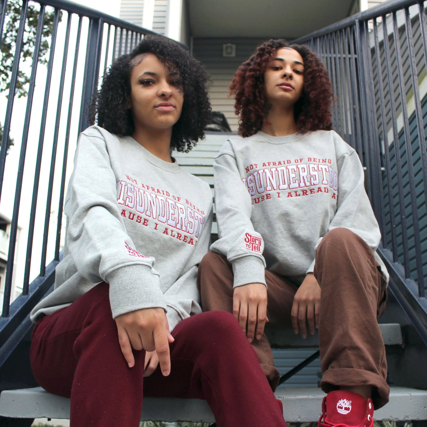 Misunderstood Sweatshirt Story To Tell Clothing