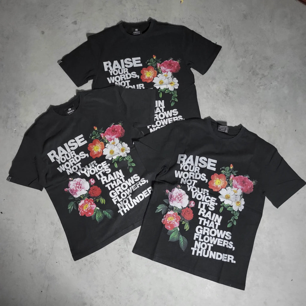 Raise Your Words Tee Story To Tell Clothing