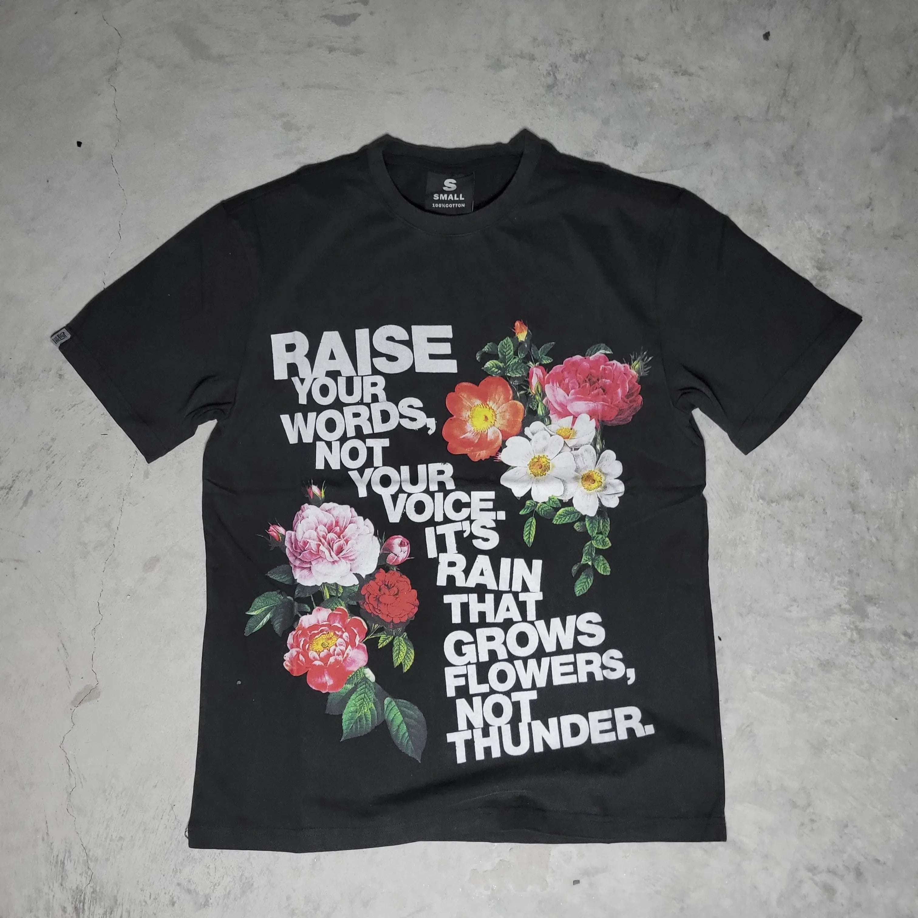 Raise Your Words Tee Story To Tell Clothing