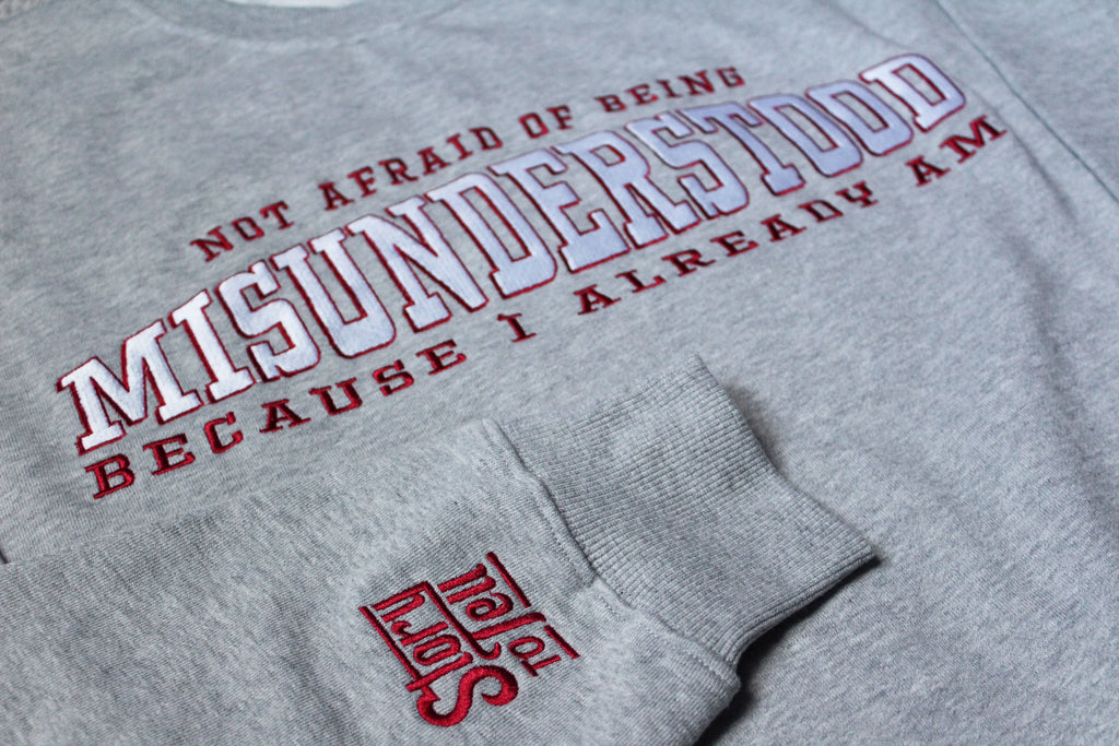 Misunderstood Sweatshirt Story To Tell Clothing