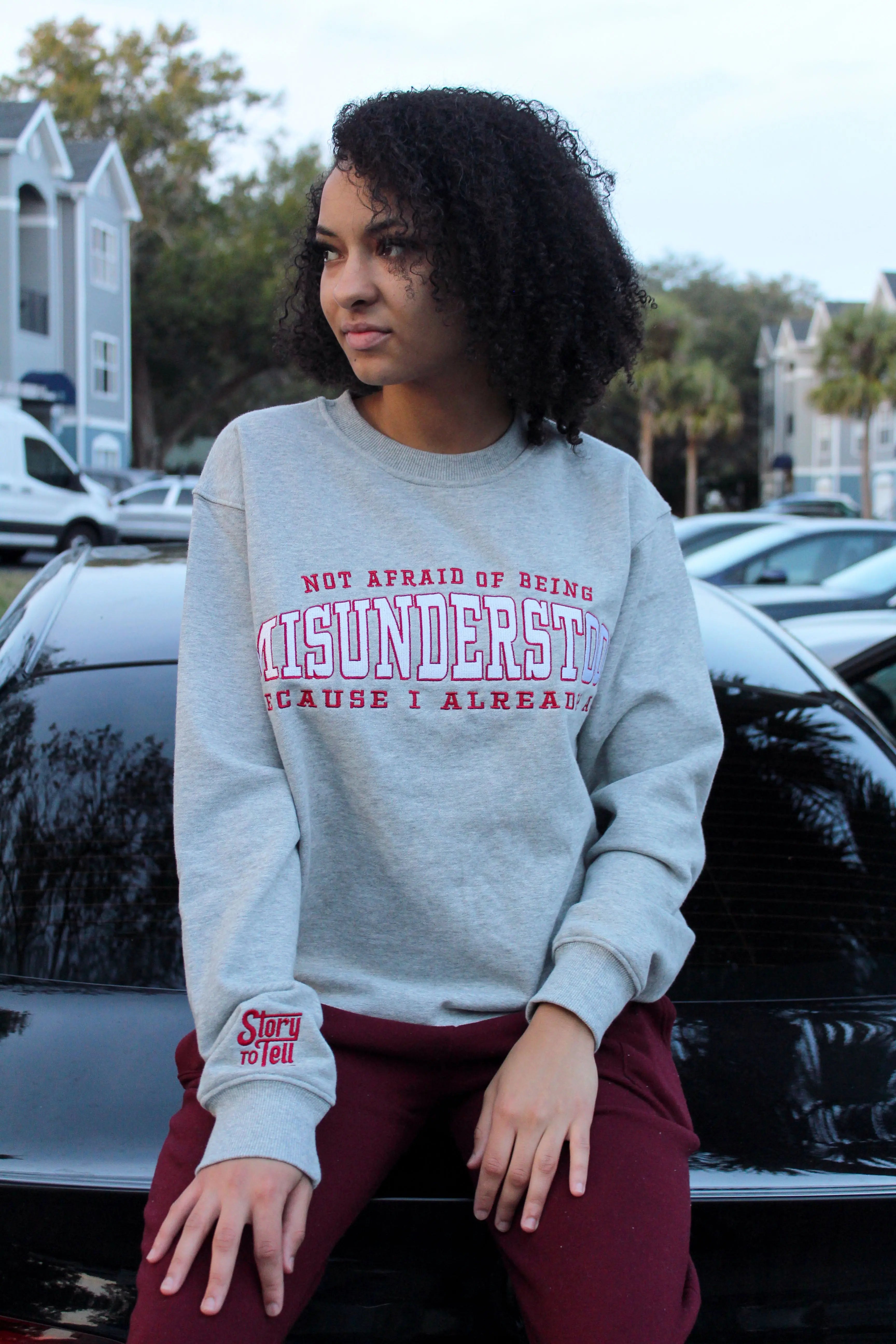 Misunderstood Sweatshirt Story To Tell Clothing